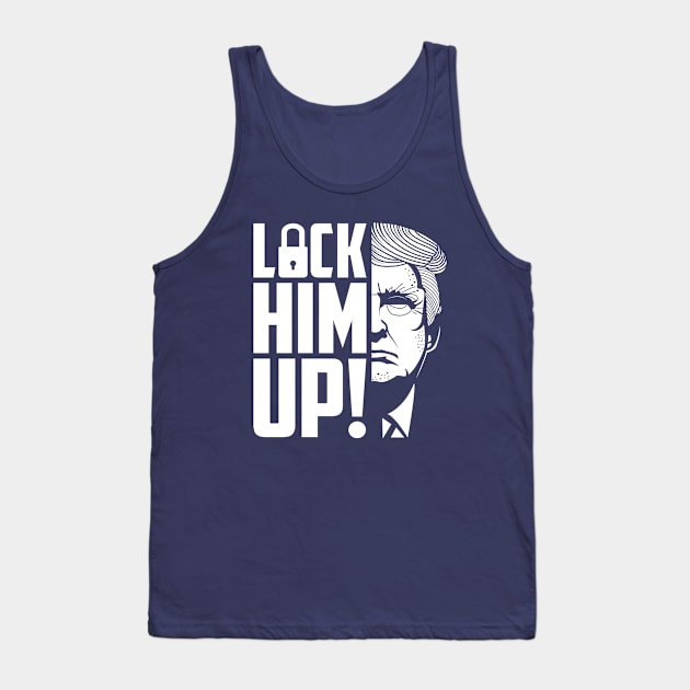 lock him up anti trump Tank Top by Top Art